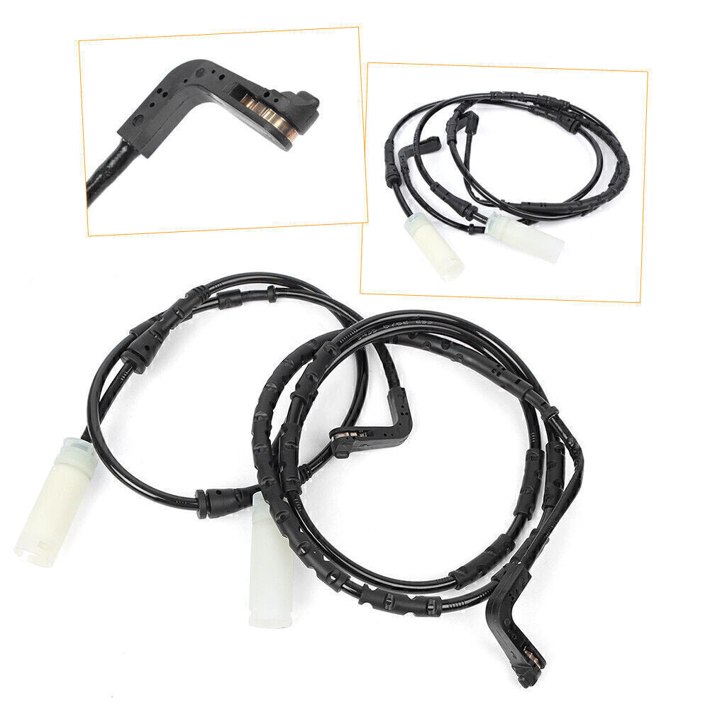 Front Rear Brake Pad Sensor Fit for BMW E90 E91 E92 E93 116i 120i 323i 325i 3-Series Q