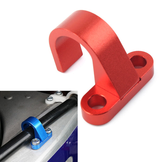 Rear Brake Hose Clamp Guide Red for Yamaha YZ125 YZ250 YZ250F YZ450F YZ85 03-22 Q