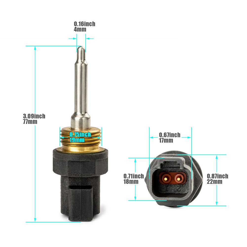 Temperature sensor 2644297 is suitable for Caterpillar CAT C7 3126 8YL 130-9811- v