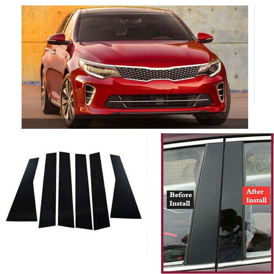 Carbon Fiber car Dashboard Air Vent Outlet Cover Trim For Venza 2021-2023 v