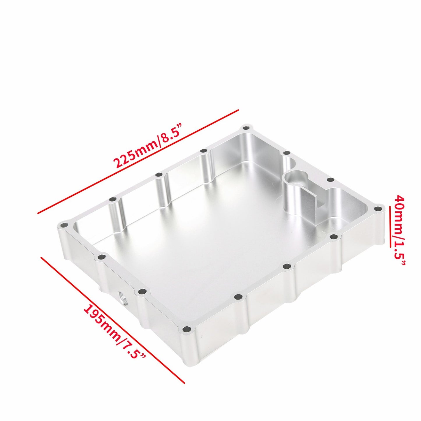 Silver Billet Oil Pan Pick Up Low Profile for Suzuki GSXR 600 750 1000 2001-2005 Q