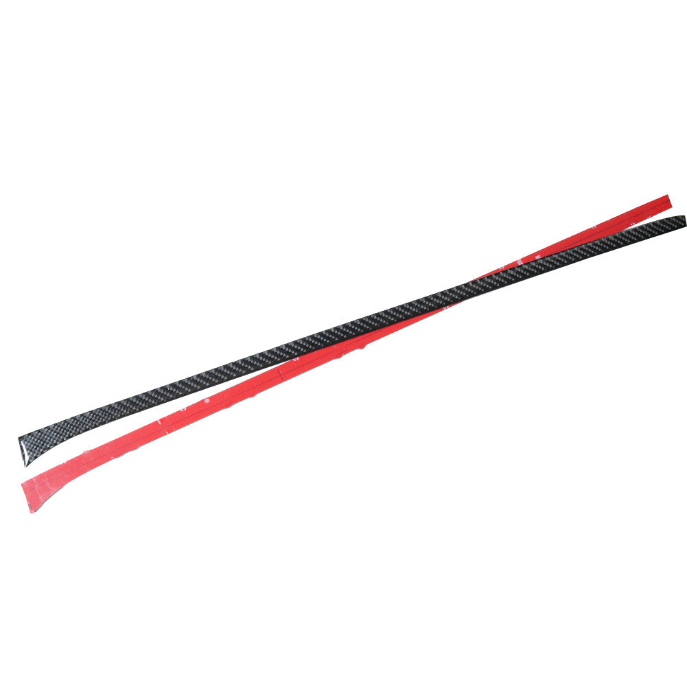 2Pcs Carbon Fiber Panel Trim Cover Interior for Mustang Mach-E 2021 2022 v