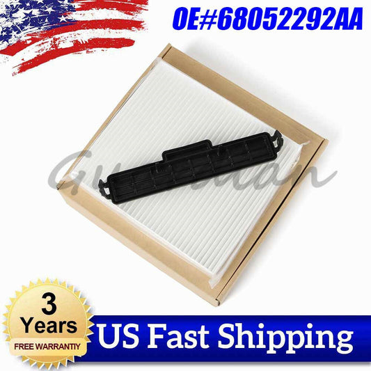 1 set Cabin Air Filter  Filter Access Door Kit for Dodge for Ram 1500/2500/3500