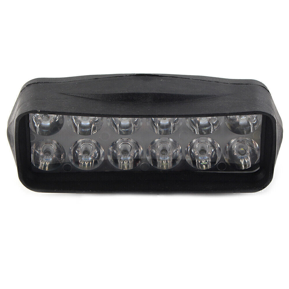 For Car UTV ATV Motorcycle External Headlight Spot Fog Light 12-LED Headlamp 1X Q