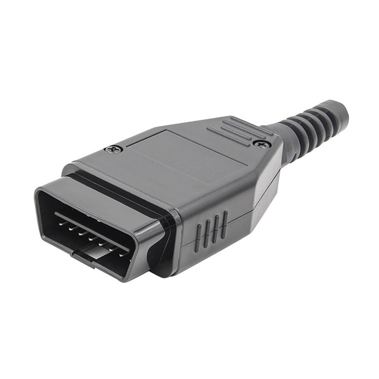 Waterproof OBD2 OBD-II 16-Pin Connector Diagnostic Connector Shell DIY Kit