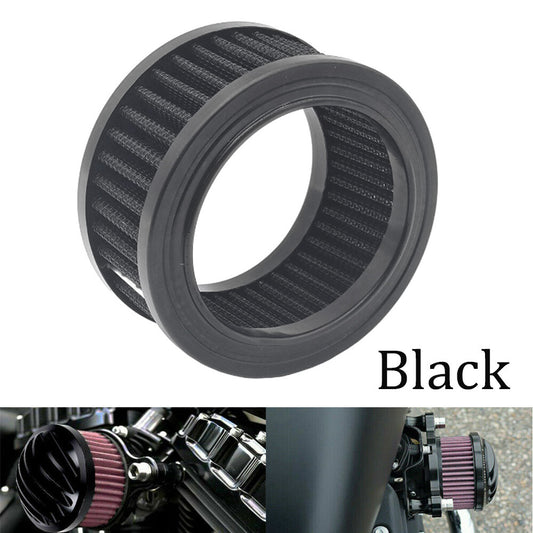 Black air purifier intake filter element replacement part for Harley Sportster 883 XL- n