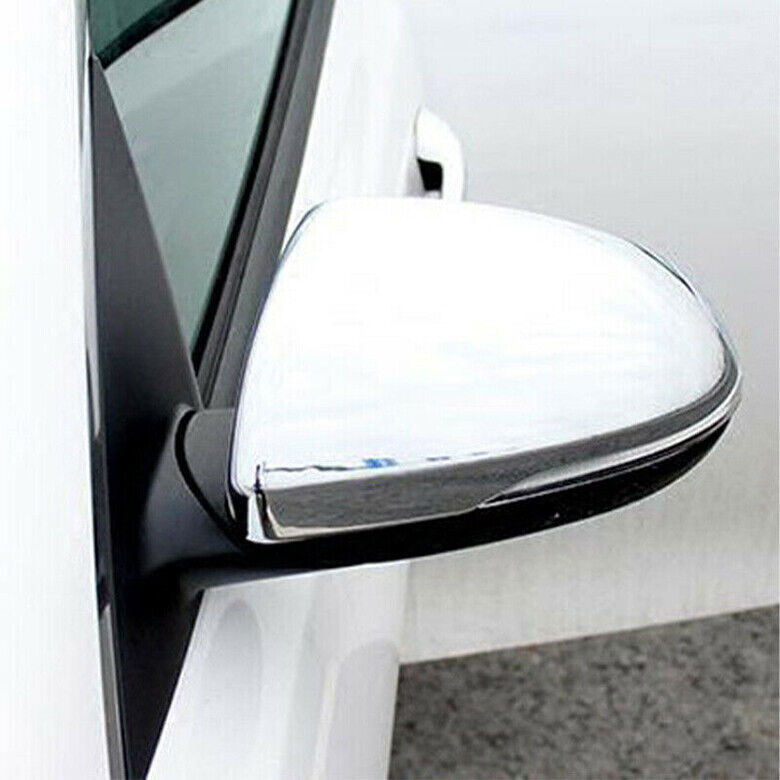 for Kia Optima 2016-2020 Exterior Chrome Rear View Side Mirror Cap Cover Trim 2X
