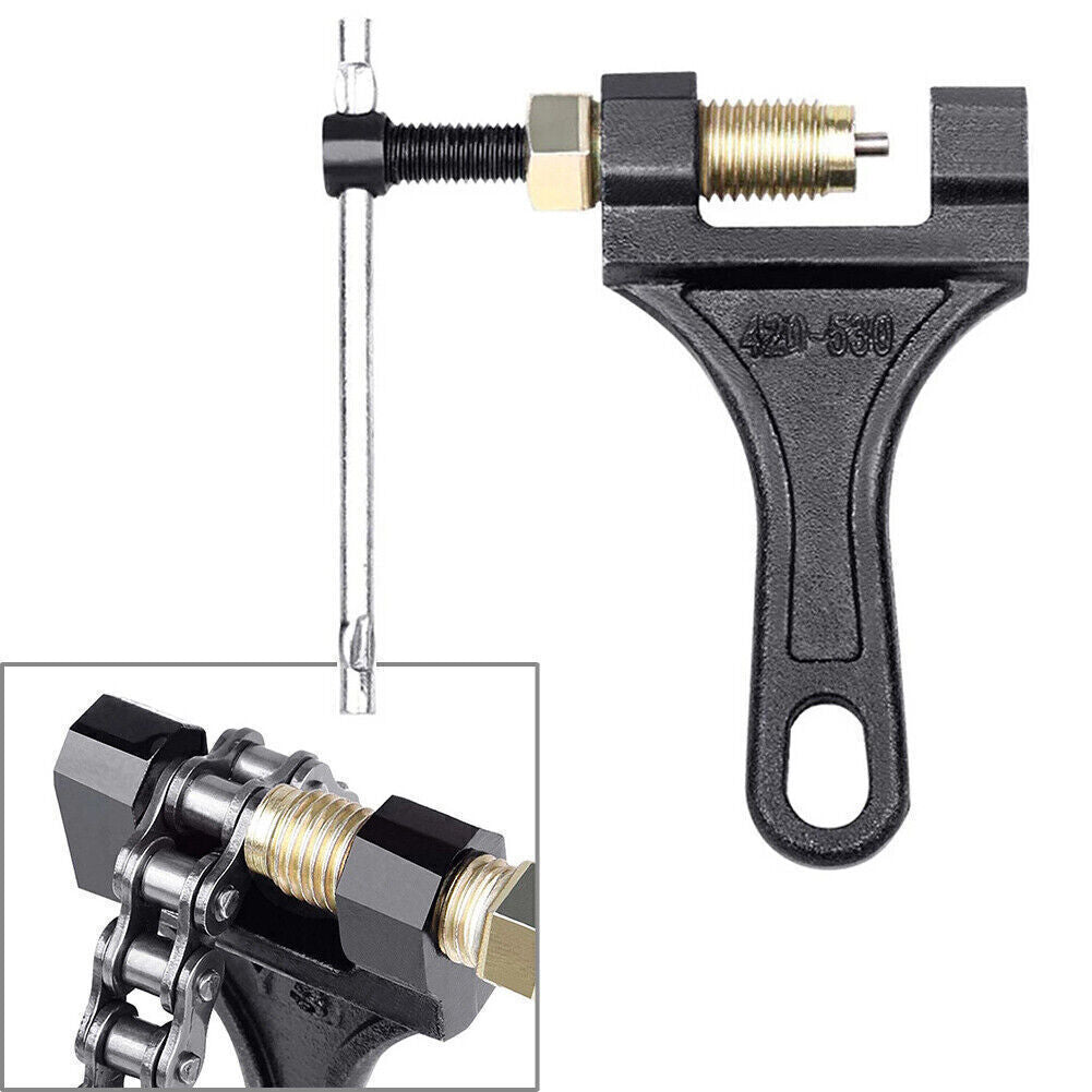 DIRT ATV MOTORCYCLE CHAIN BREAKER LINK SPLITTER PIN REMOVER REPAIR TOOL 420-530