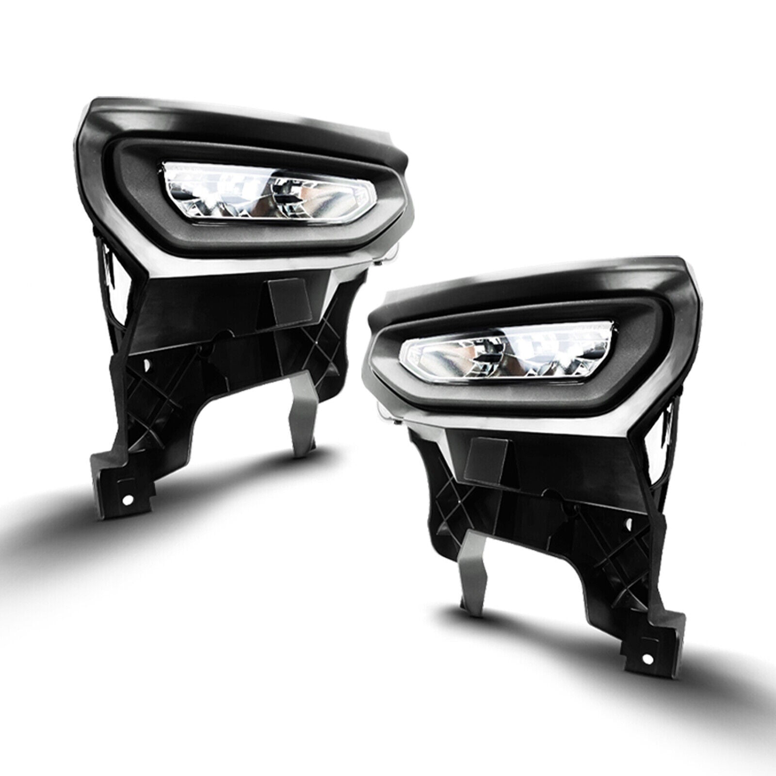 1Set LED Fog Light Front Bumper Lamps+Wiring for GMC for Sierra 1500 2016 2017-2019
