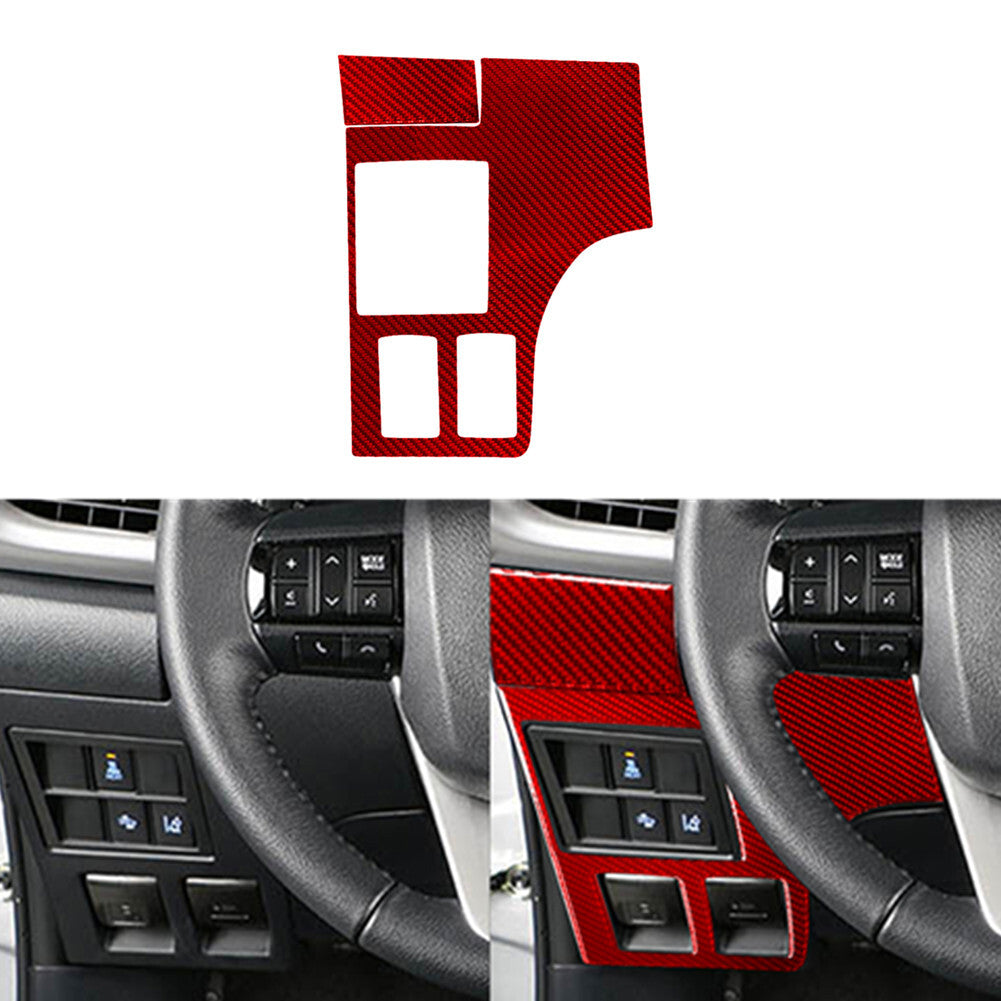 Carbon Fiber Rear Door Handle Top Trim for Land Rover Discovery Sport 2015-2019 v