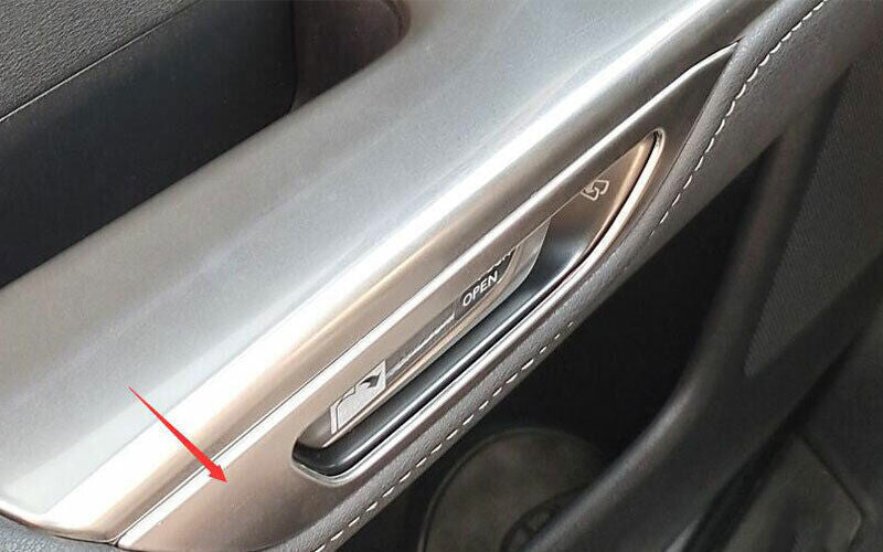 Glossy Black Tailgate Trunk Lid Molding Cover Trim For Sentra 2013-2019 v