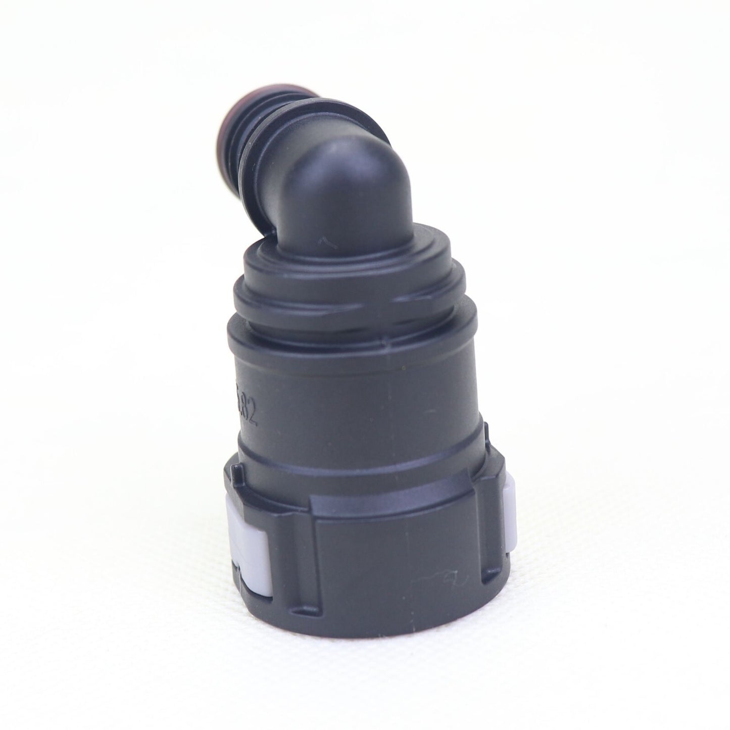 1PCS 90 Deg Elbow 15.82mm Fuel Line Quick Release Connector Nylon Hose ID 1/2