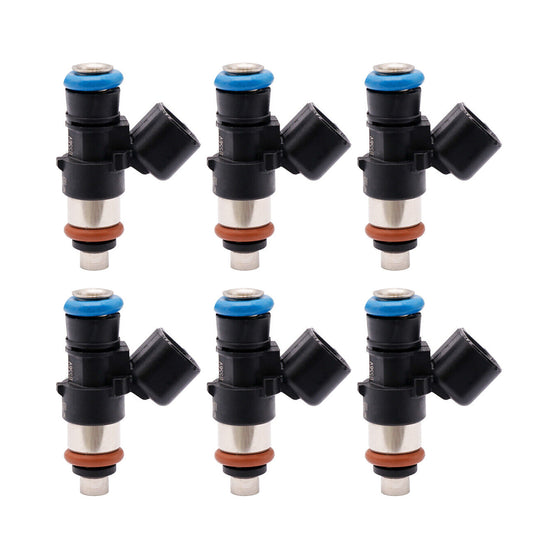 Kit(6) Fuel Injectors 0280158191 for Ford 2011-2017 3.5 / 3.7L