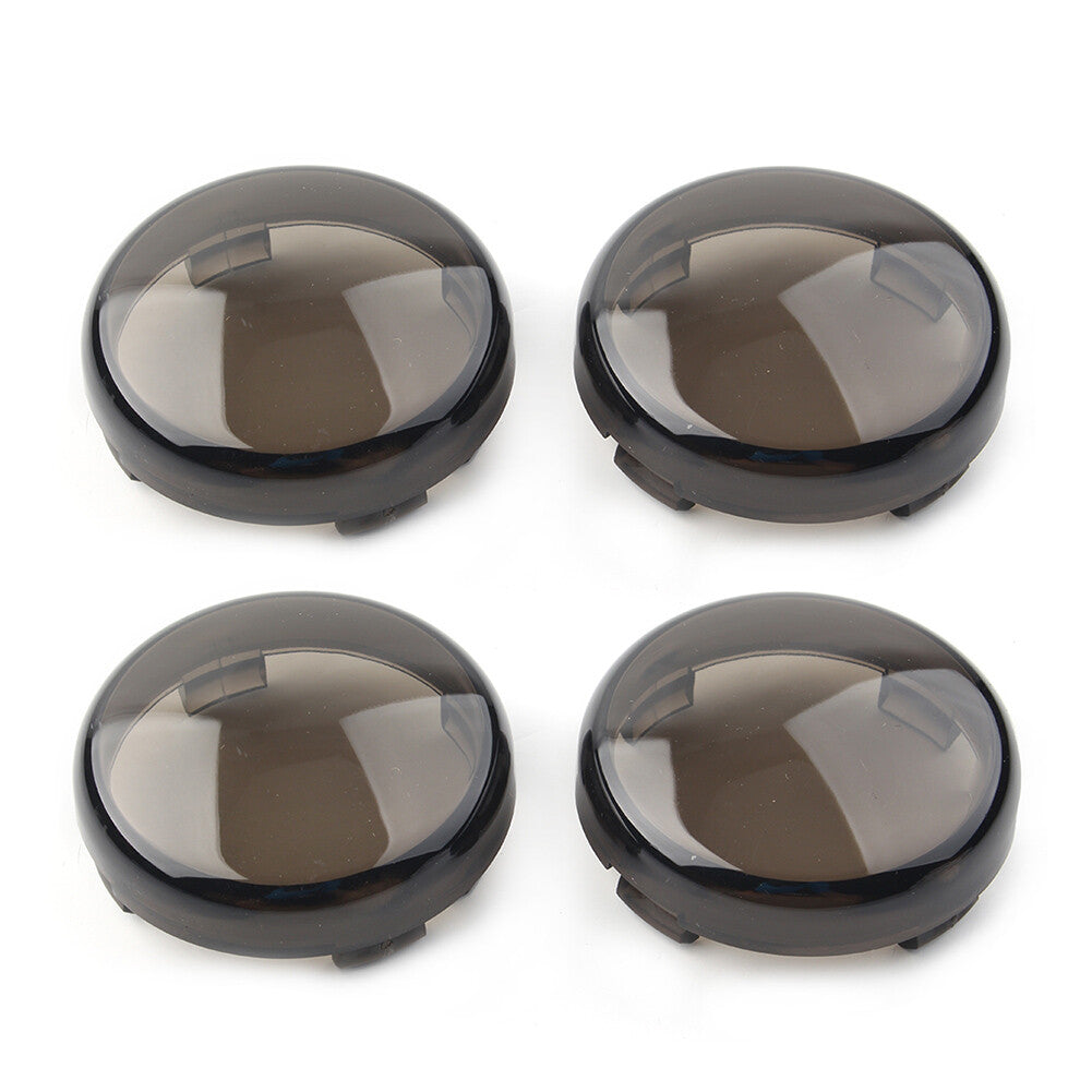 Turn Signal Lens Light Cover Guard for Harley Touring Softail Dyna Tan 4pcs Q