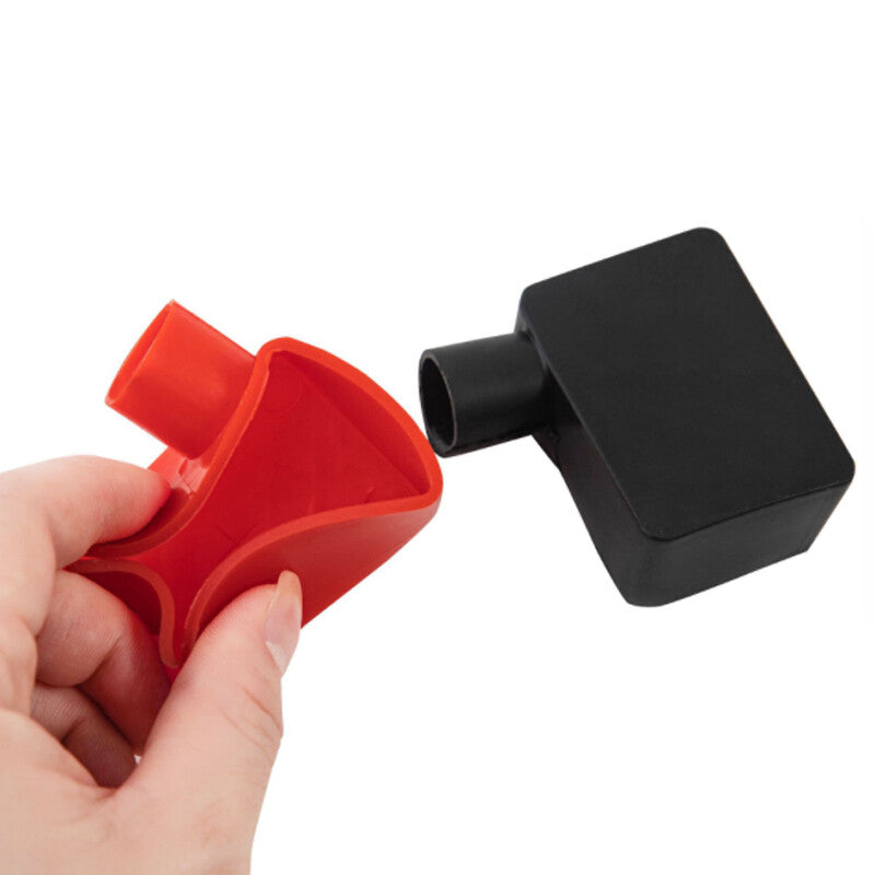 2¡ÁCar Battery Terminal Insulator Wire Connectors Cap Covers Protector Rubber v