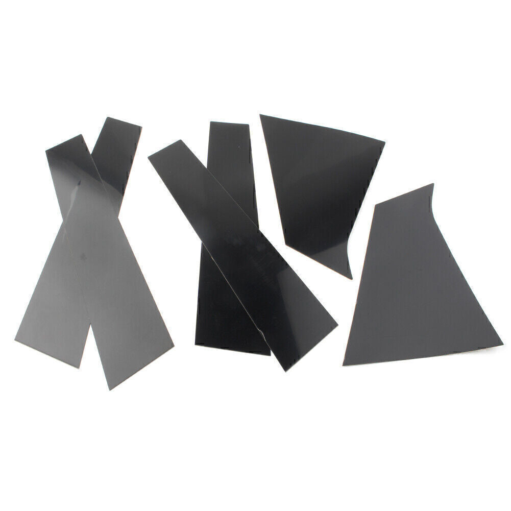 Door Trim Pillar Post Black Piano Cover L R for Chevrolet Malibu 2016 2017-2023