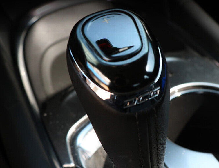 For Chevry Equinox 2018-2021 Black alloy Inner Gear Shift Knob Head Cover Trim