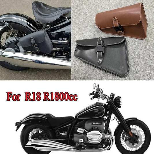 for BMW R18 1800cc cowhide side frame bag side bag frame bag Side box 2021-2023