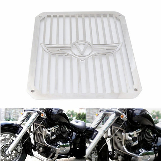 Stainless Radiator Grill Guard Cover for Kawasaki Vulcan VN400 VN800 1995-2006 Q