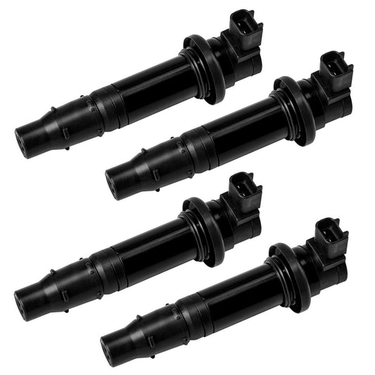 4X Fits for Yamaha MT-07 14-17 R6 RJ15 Bj YZF-R1 FZ8 Ignition Coils Pack F6T558 Q