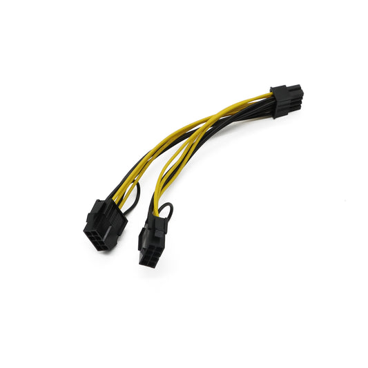 Dual 8-to-8 graphics card power cables for NVIDIA K80 M40 mesh M60 P40 GPUs n