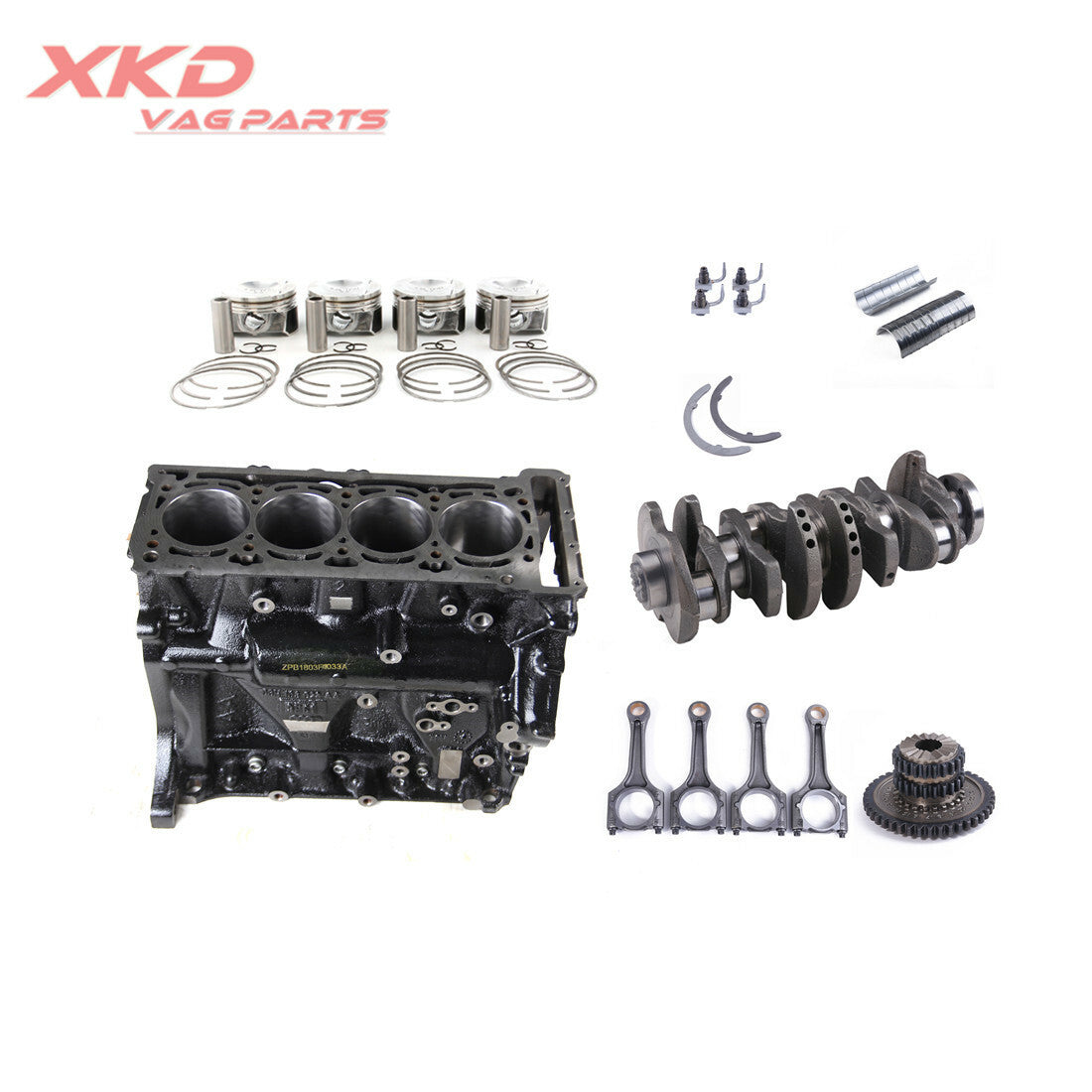 EA888 Gen2 engine block assembly kit suitable for Volkswagen for Jetta for Tiguan , for Audi A4, A6, Q5