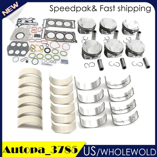 Engine Rebuild Kit Set M276 Fits for Mercedes-Benz ML300 ML350 W166 R350 V251