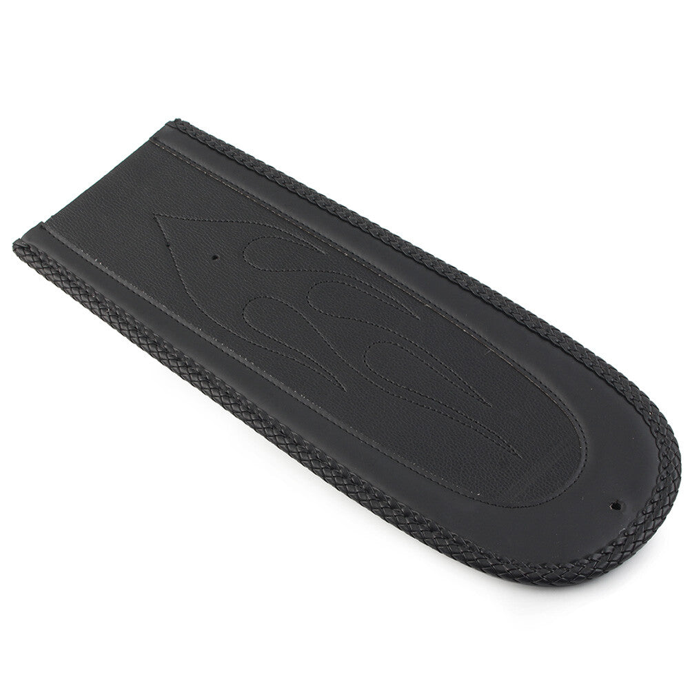 BLK Flame Rear Fender Bib Solo for Seat for Harley Dyna Fat Bob FXDF Switchback FLD