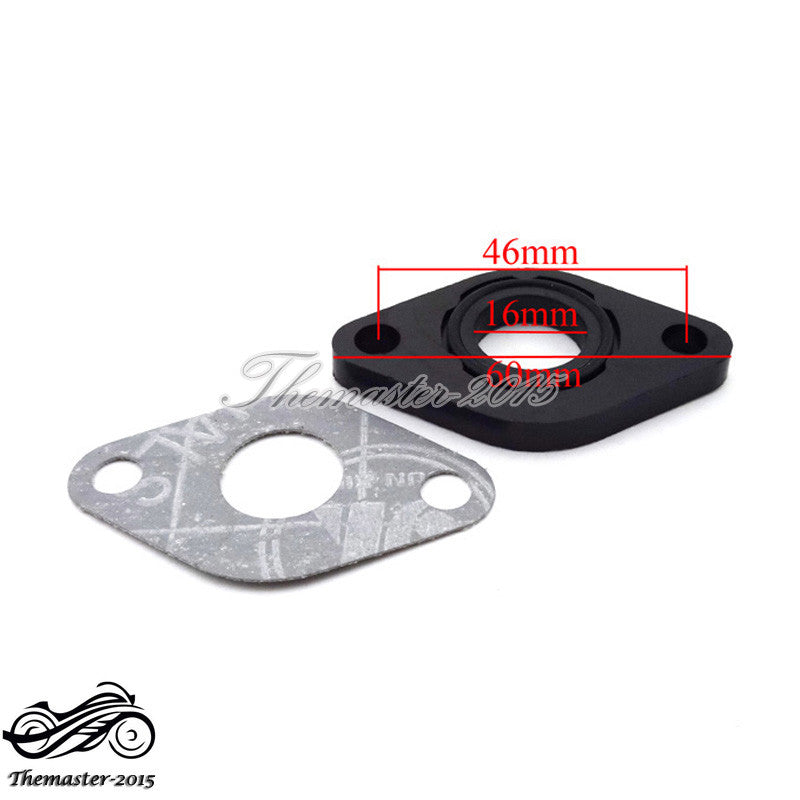 17mm Carburetor Carb Intake Gasket For GY6 50cc Moped Scooter part Taotao Roketa Q