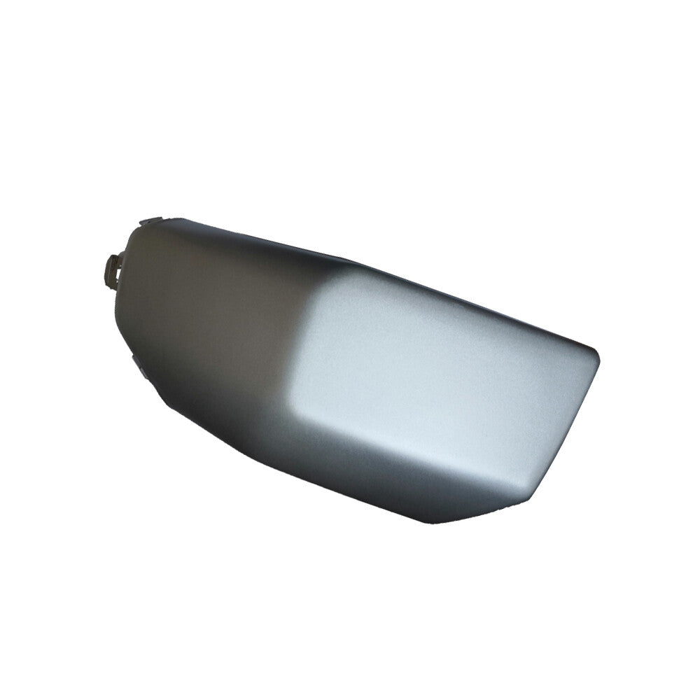 Left Side Front Bumper End Cap Pad Cover for FJ Cruiser 2007-2014 Silver Plastic Q