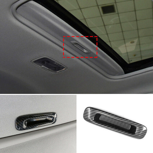 Carbon Fiber Inside Skylight Handle Cover Trim for Kia K3 Forte Cerato 2019-2022