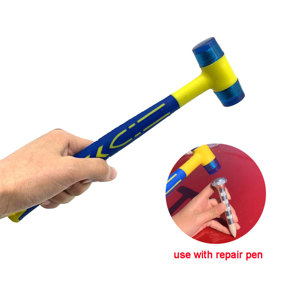 Paintless dent removal tools, dent repair tools 9 heads ballpoint pen set,hammer v