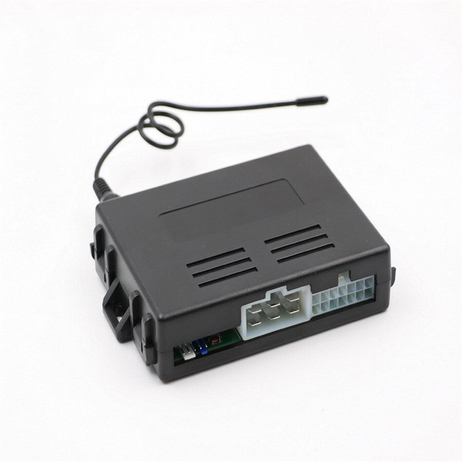 Car Alarm System with Remote Engine Start Push Start Stop Button Keyless Entry Q