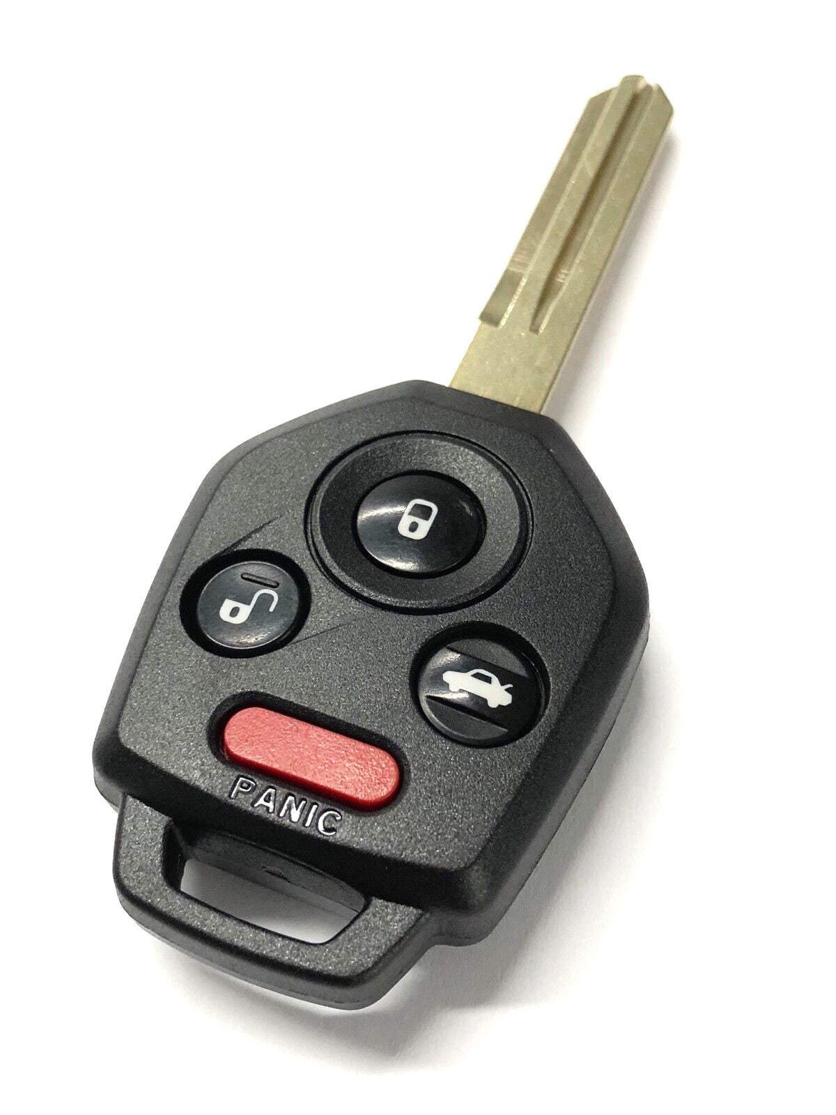 Electronic 4-Button Remote Control Head Keychain for 2008, 2009, and 2010 for Subaru Legacy