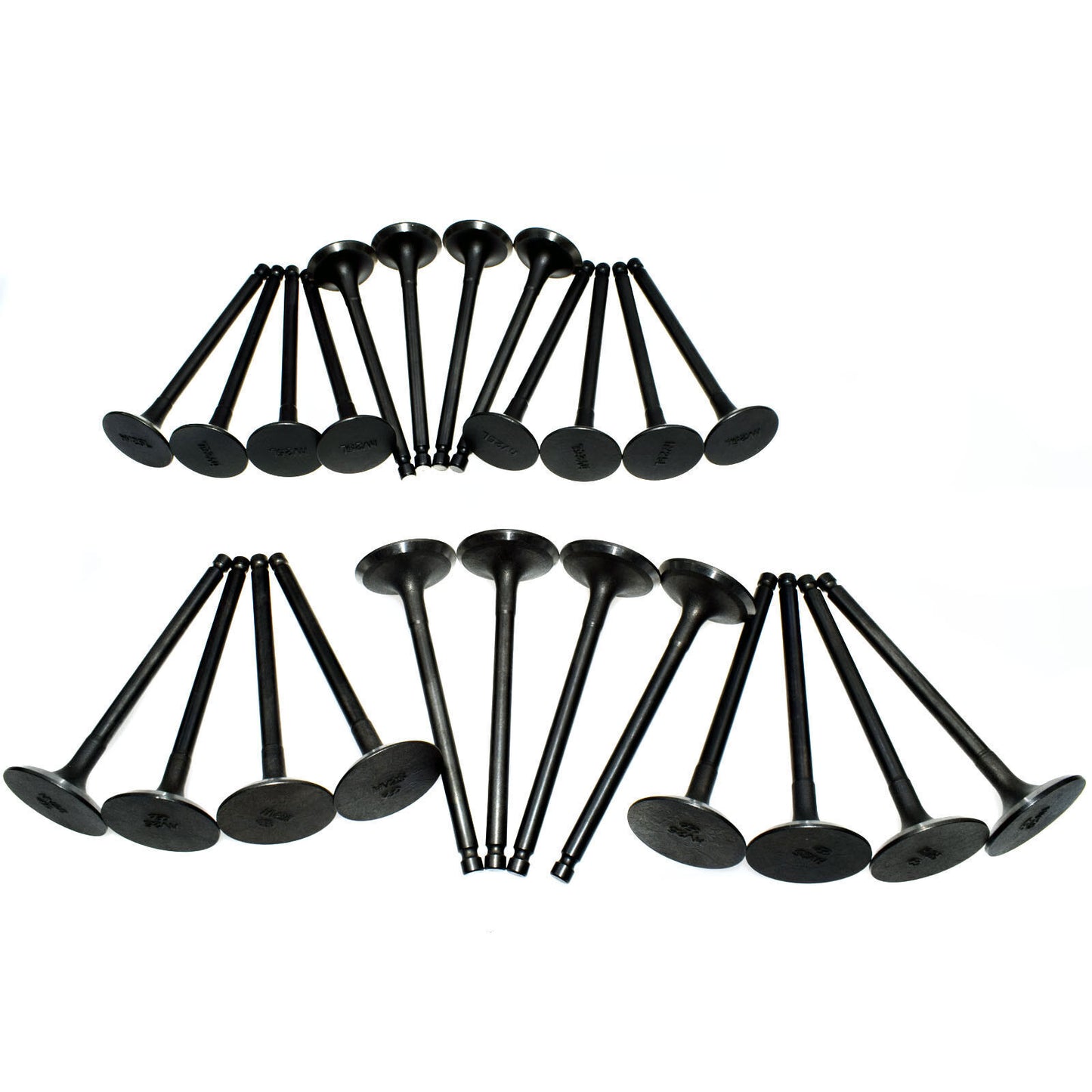 for Hyundai for Kia 2.5L 2.7L 2221137201 2221237200 Set of 24 Intake Exhaust Valves