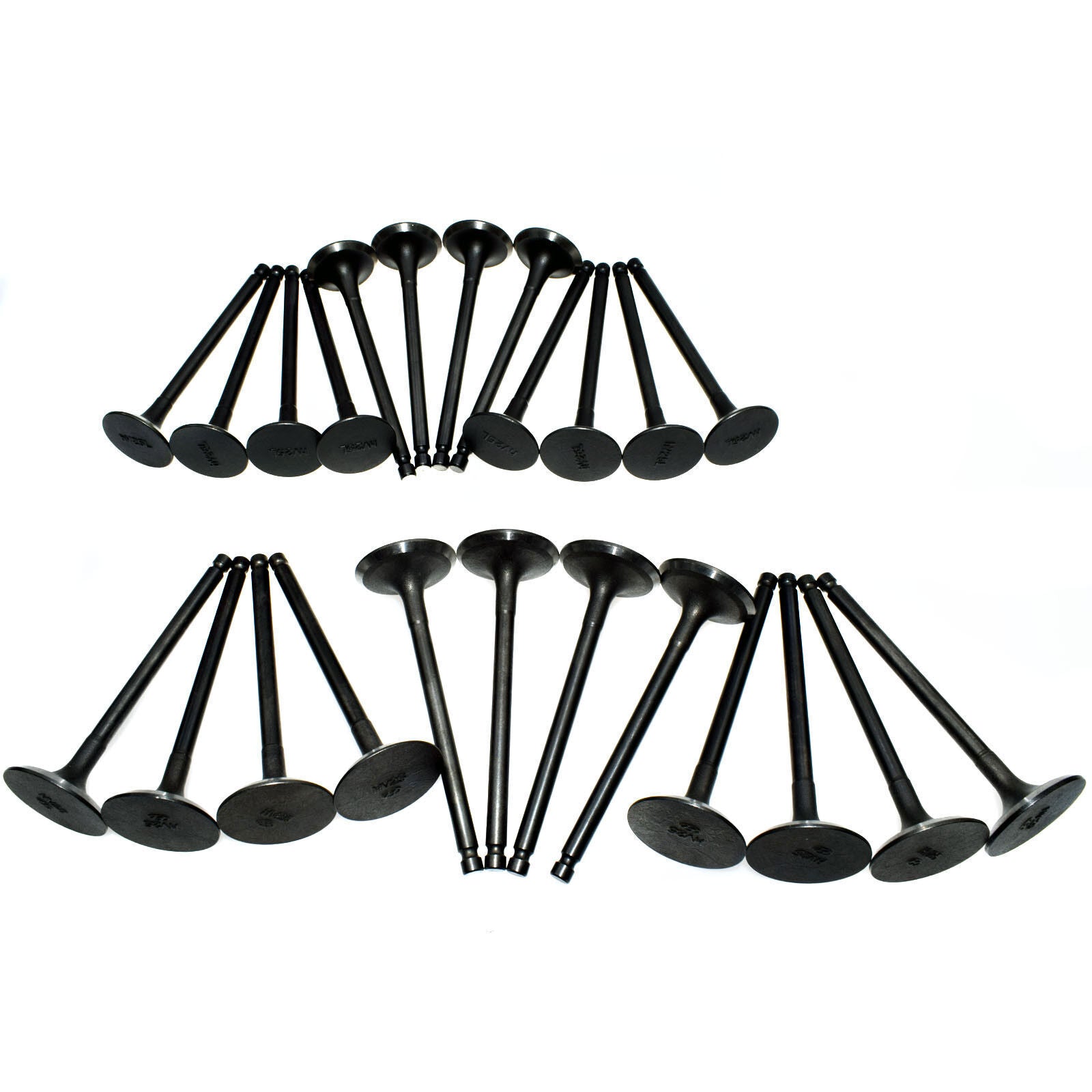 for Hyundai for Kia 2.5L 2.7L 2221137201 2221237200 Set of 24 Intake Exhaust Valves