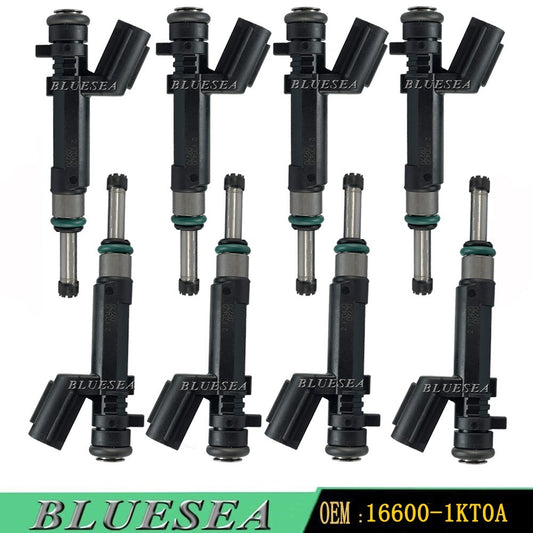 8PCS Fuel Injector 16600-1KT0A for 2012 - 2019 for NISSAN VERSA Note 1.6L