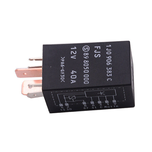 New Fuel Pump Relay 409 Fits for VW for Audi for Volkswagen for Jetta for Golf for Passat 1J0906383C