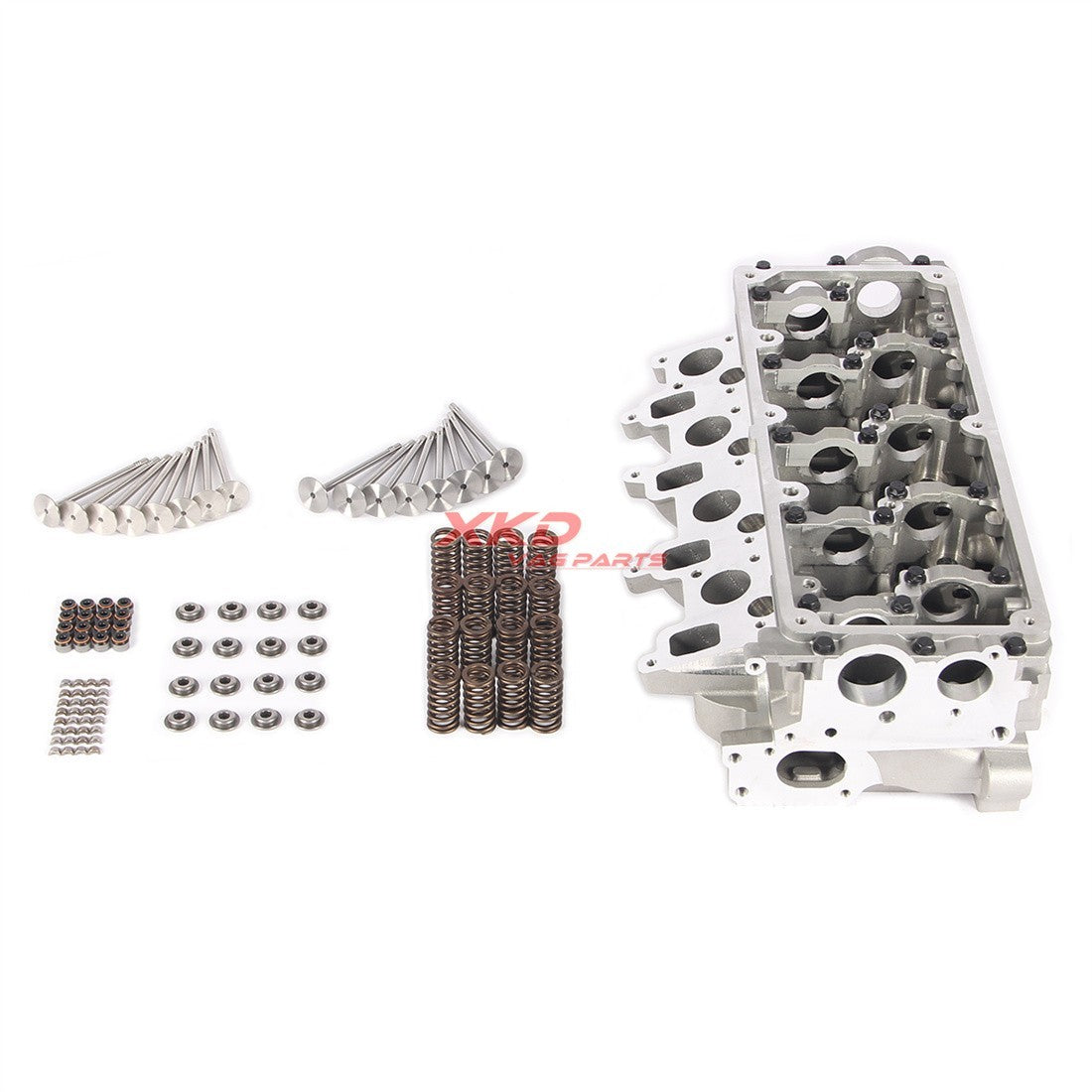 2.0TDI Cylinder Head & Valves Set Fit for VW for Golf for Jetta for Passat CFH CLC CFG Q
