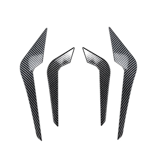 Front Bumper Lip Spoiler Splitter Side Cover for BMW 2 Series M2 F87 2016-2021