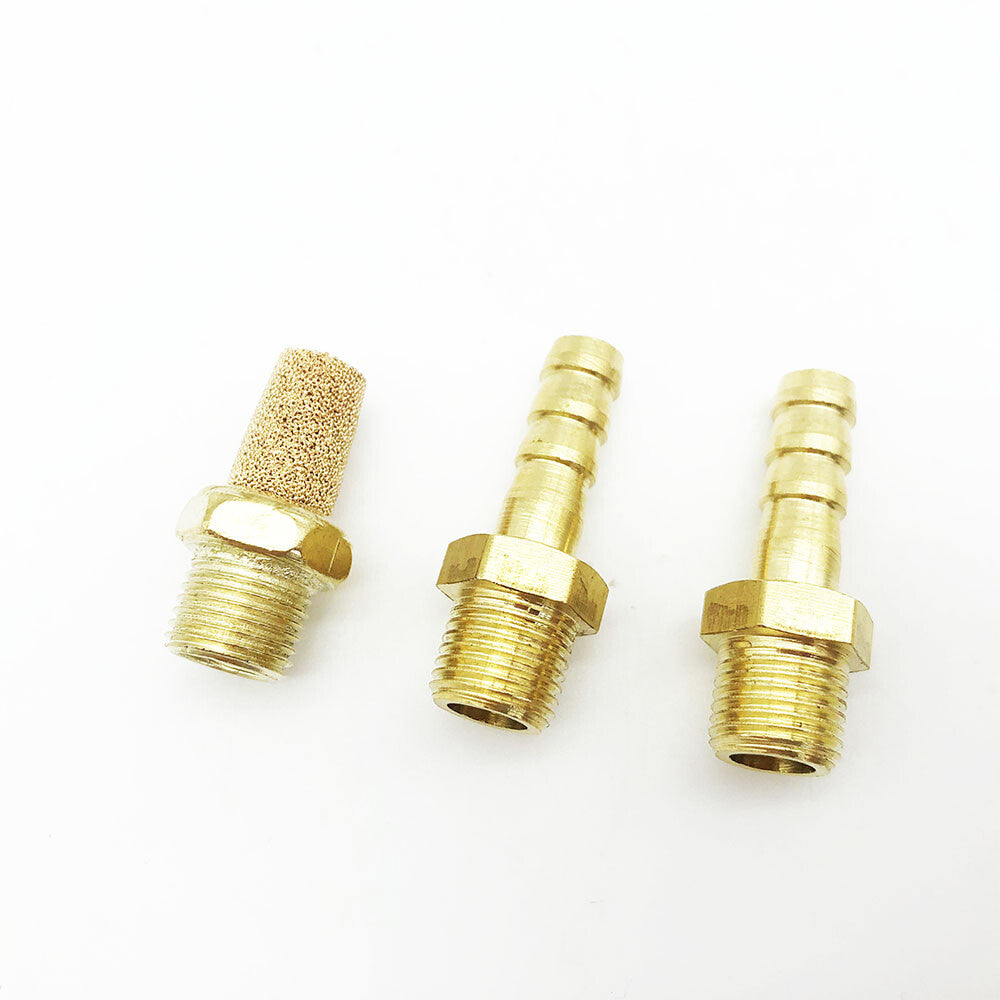 Connectors Brass Fitting For MAC Boost Control Solenoid Valve Sintered Air Vent