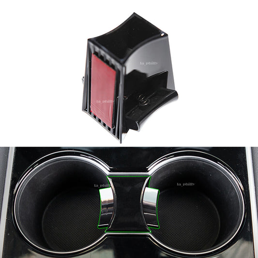 Water Cup Slot Non-Slip Clip Cup Holder Limiter Fit For 2017-19 for Tesla for Model 3 Q