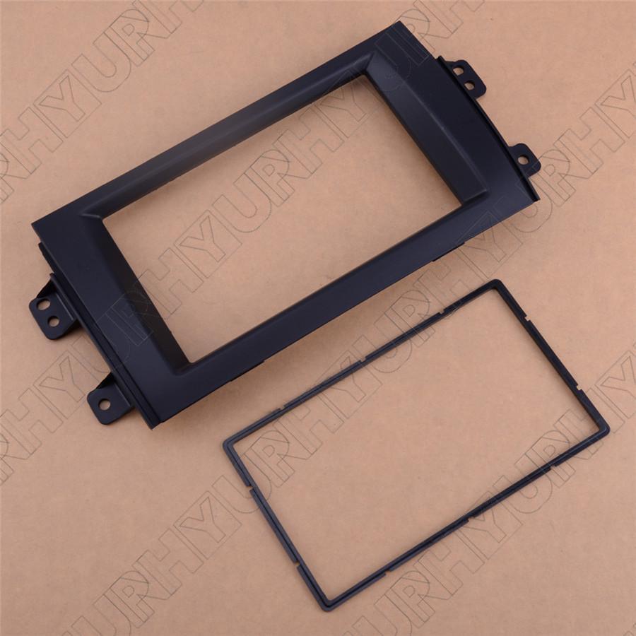 For 2007-2013 for Suzuki SX4 Double Din Stereo Radio Plate Frame Panel Trim Dash Kit