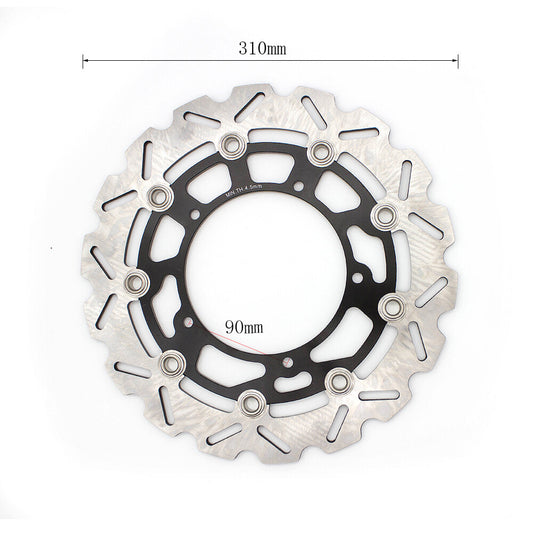 Applicable to YZF R1 2007-2008 - 2014 2012-2009 CNC motorcycle front floating brake disc rotor