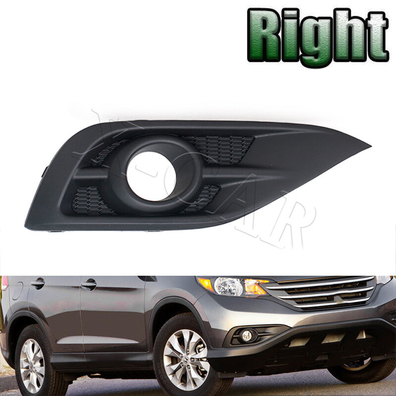 Right Front Bumper Fog Light Cover for Honda CRV 2012-2014 2013 Pre-facelift v