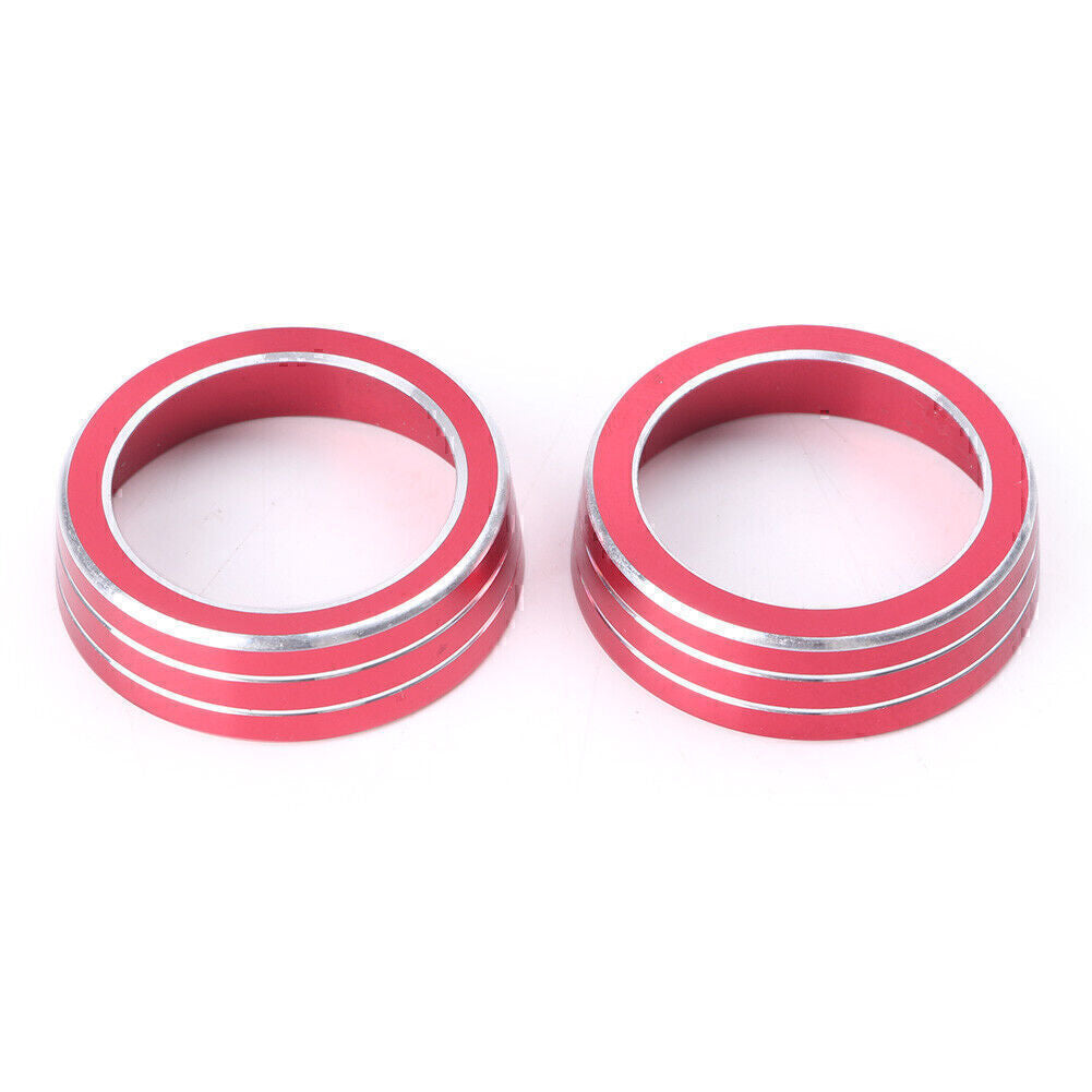 Red AC Air-condition Control Switch Cover Ring Fit for Honda for Civic 2016-2017 po Q