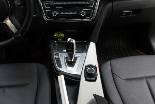 for BMW 3 4 Series GT 2013-2019 ABS Silver Gear Shift Central Console Cover Trim