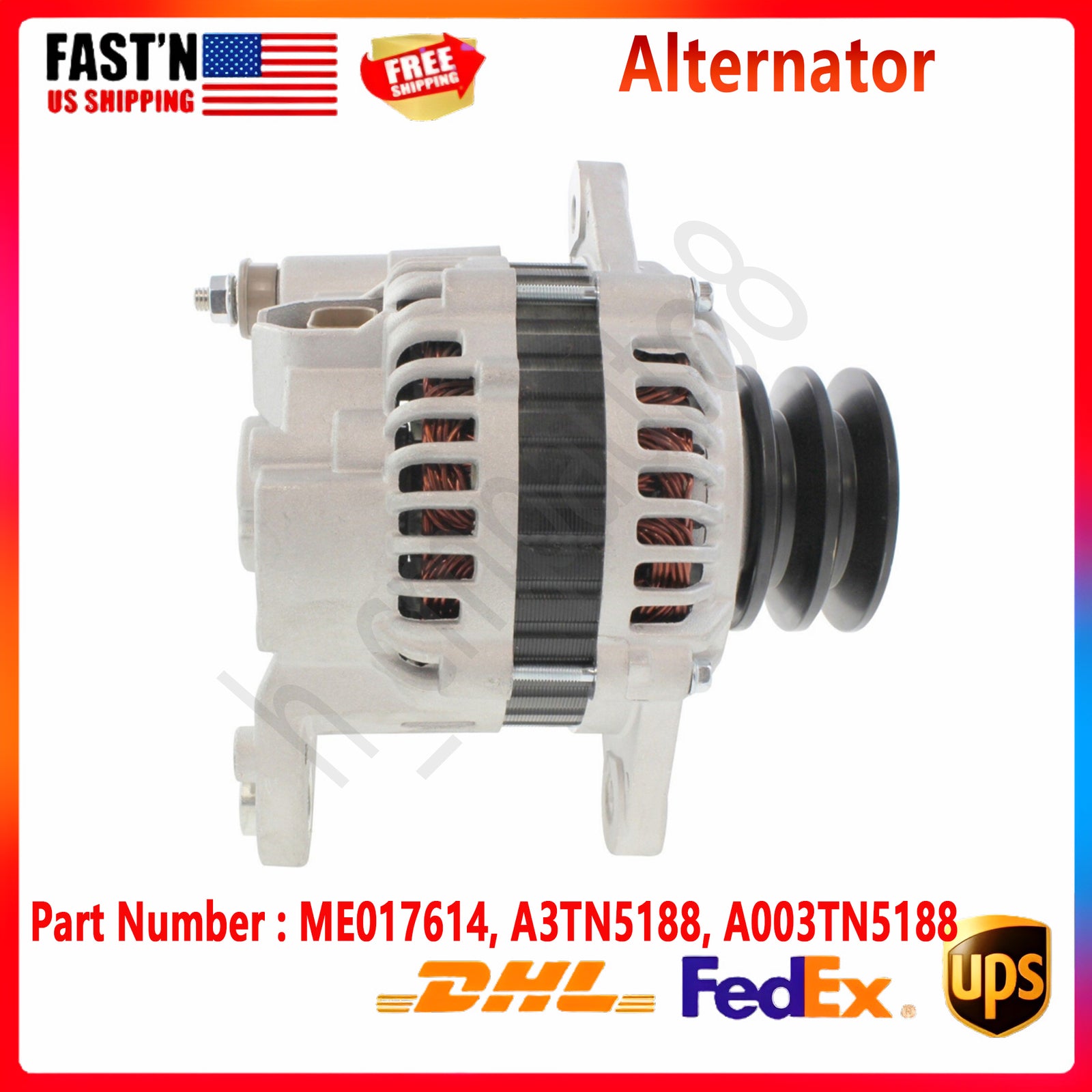 Alternator FOR 24 VOLT 35 AMP Replaces ME017614 A3TN5188 A003TN5188