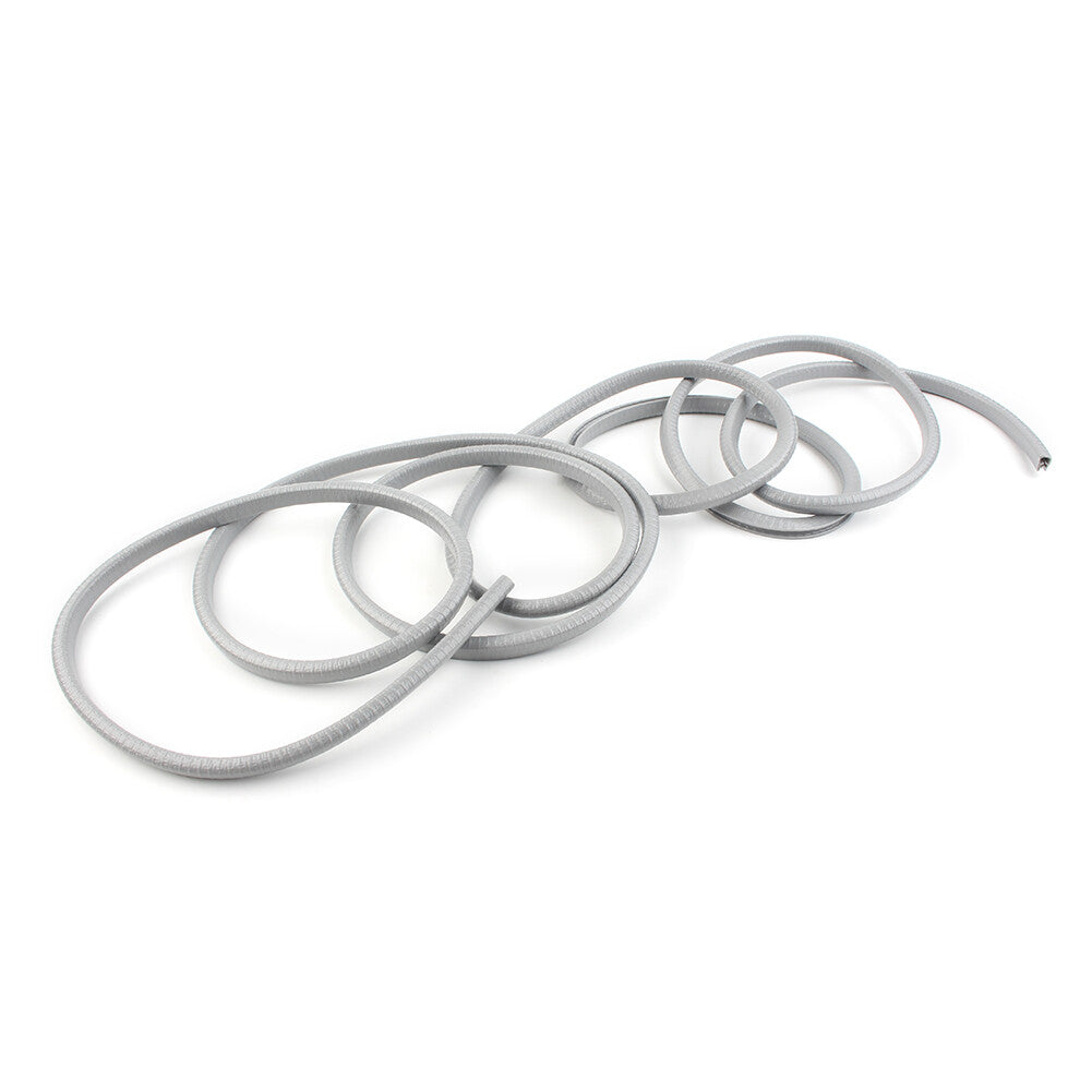 10feet Door Trim Edge Lock Guard Moulding Rubber Seal Strip Protector Grey