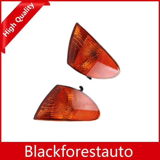 2 Parking Signal Indicator Corner Light Yellow for BMW 3 Ser E46 99-01 Sedan LR Q